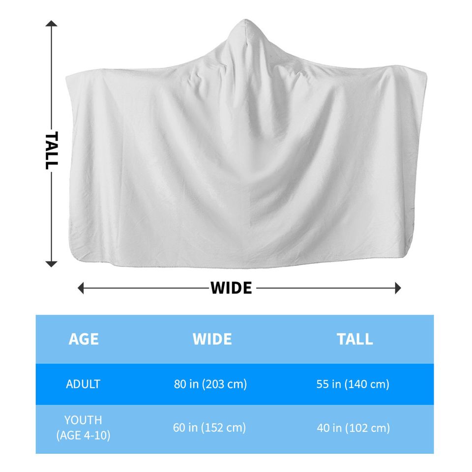 Save Chubby Unicorns Hooded Blanket