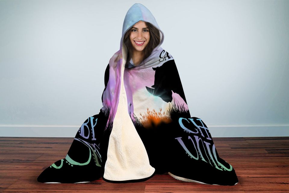 Save Chubby Unicorns Hooded Blanket