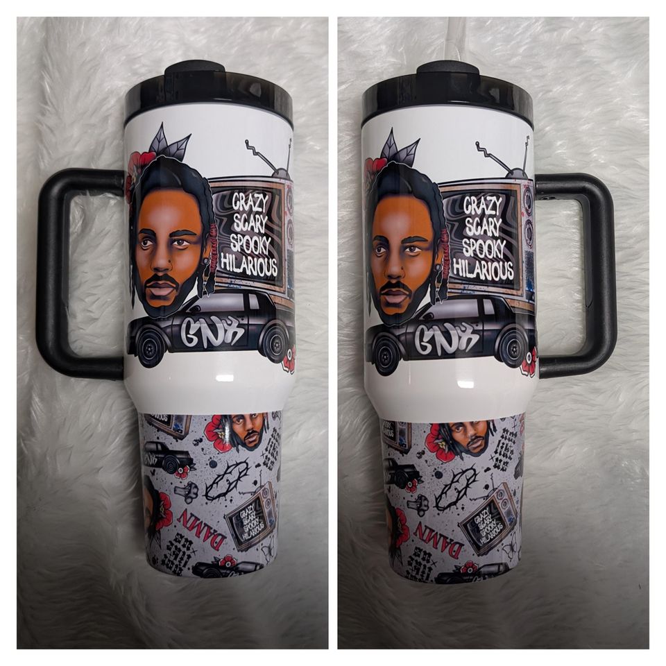 Kendrick Lamar 40 oz Tumbler with Handle
