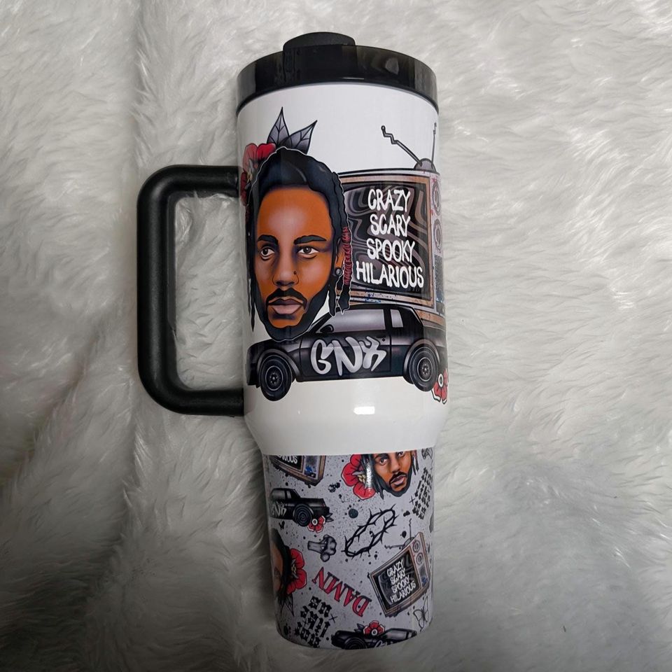 Kendrick Lamar 40 oz Tumbler with Handle