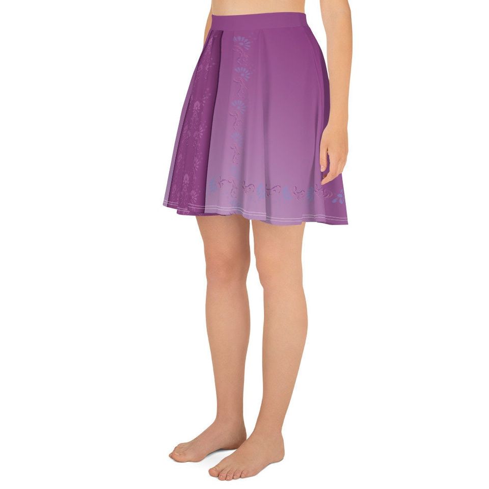 Rapunzel Inspired Running Costume Skirt