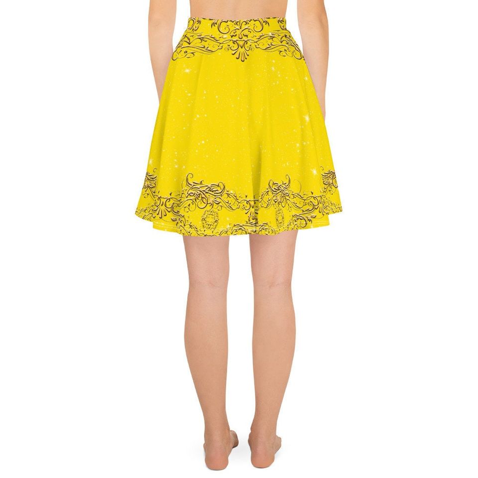 Belle Inspired Running Costume Skirt