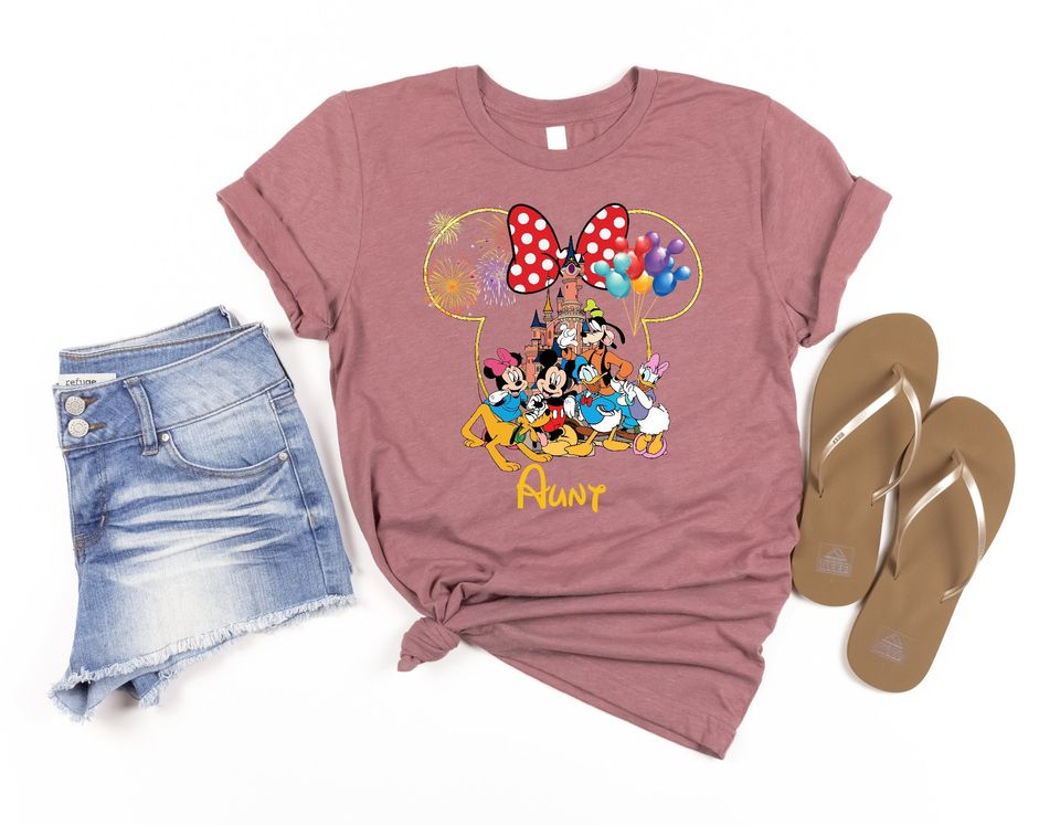 Disney Trip 2024 Shirts, Disney Castle 2024 Shirt, Custom Disney Family Shirts