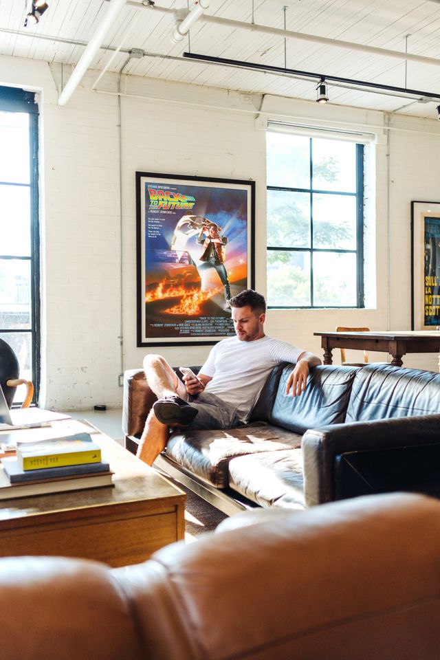 Back to the Future, original poster, digital print