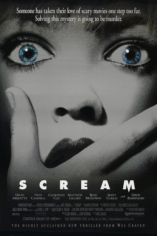Scream, digital poster, instantly downloadable printable poster