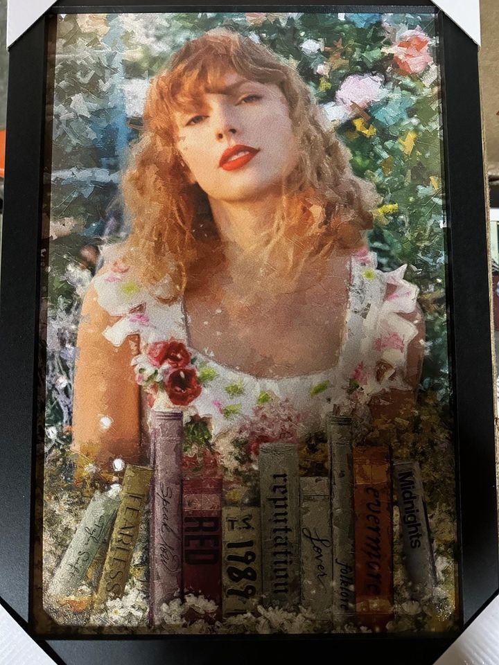 Taylorr Swifts Songs - Framed Print