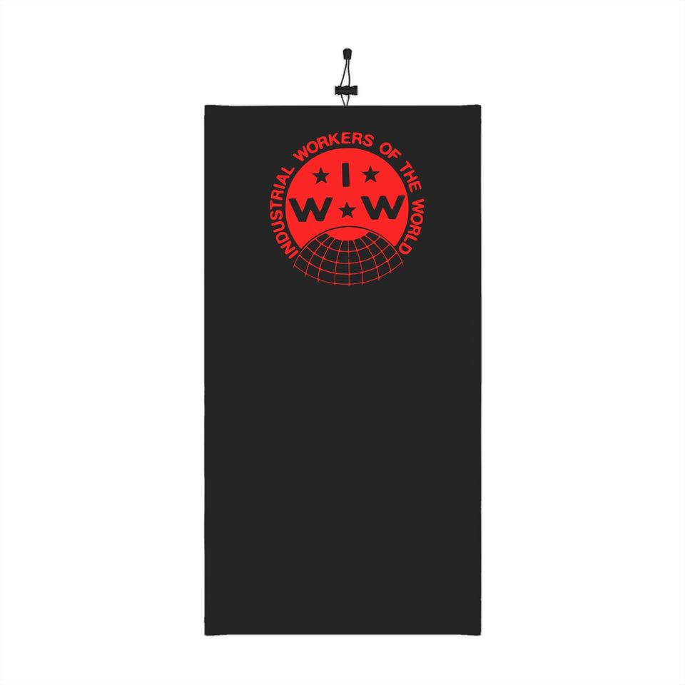 IWW Logo Winter Neck Gaiter: Labor Union Solidarity