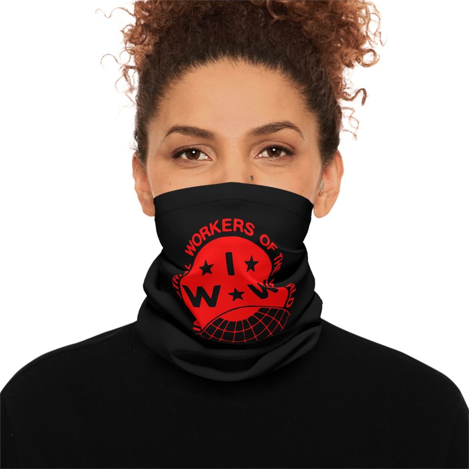 IWW Logo Neck Gaiter