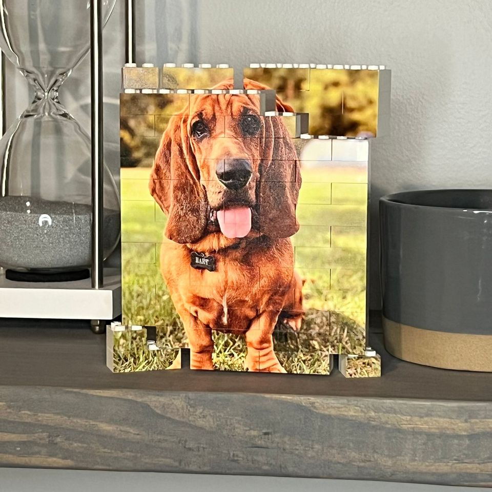 Custom Photo Brick Puzzle: Personalized Family Portrait Keepsake