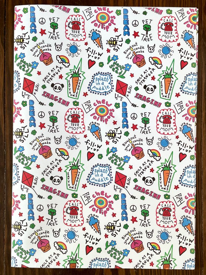 Imagine Wrapping Paper