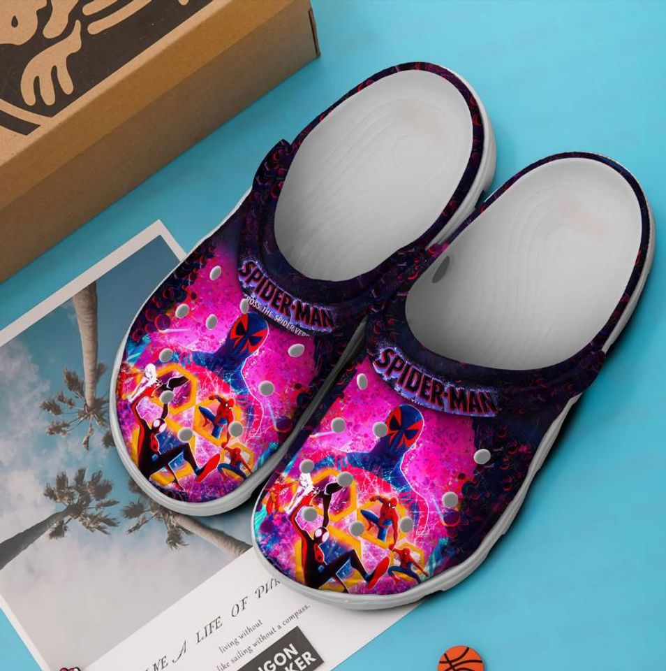 Spider Man Across the Spider-Verse Clogs, Disney Clogs
