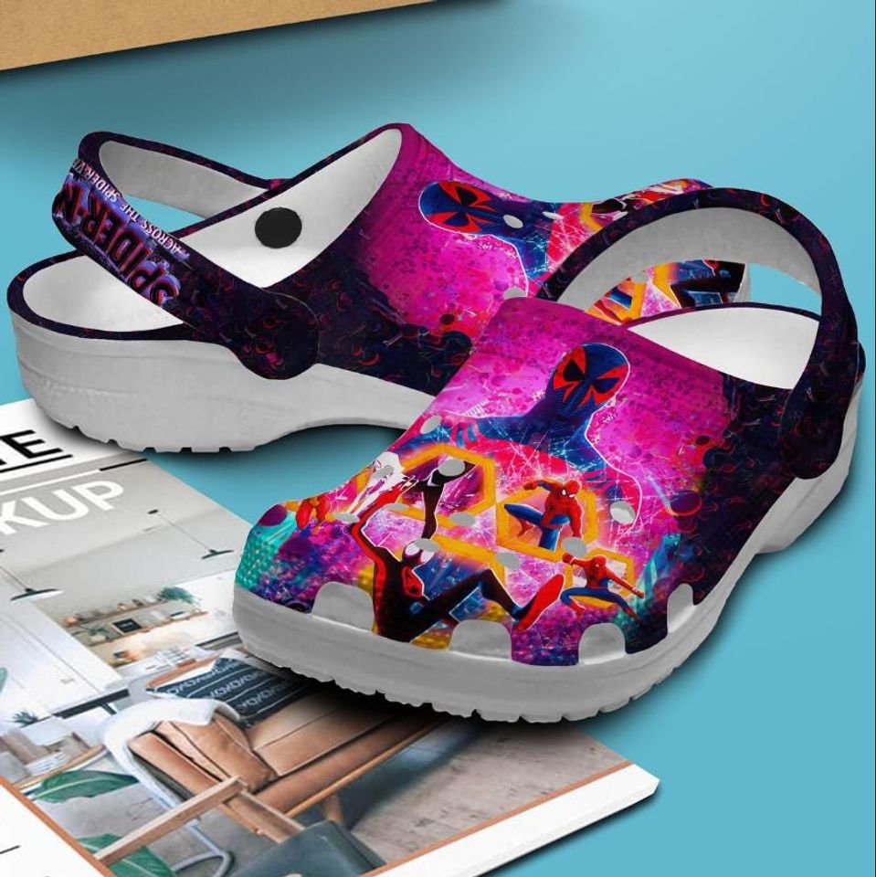 Spider Man Across the Spider-Verse Clogs, Disney Clogs