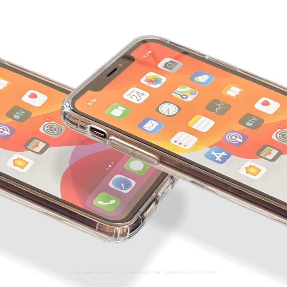 Orange Teal Fall Pumpkins Phone Case For iPhone Case With Cute Autumn Halloween