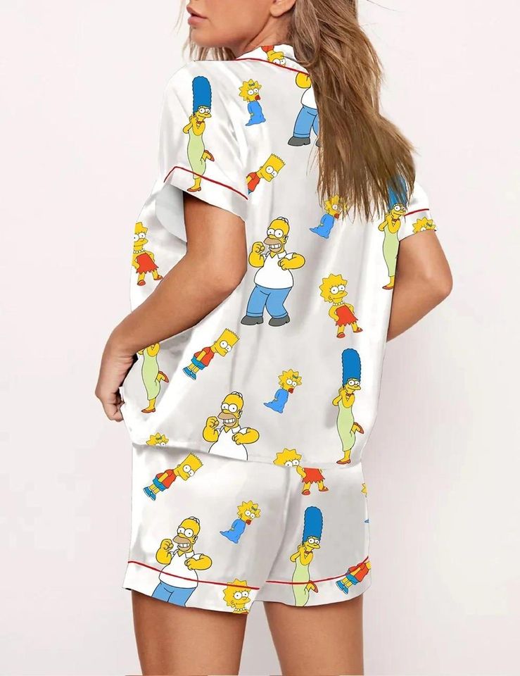 Womens The Simpsons Pajama Set