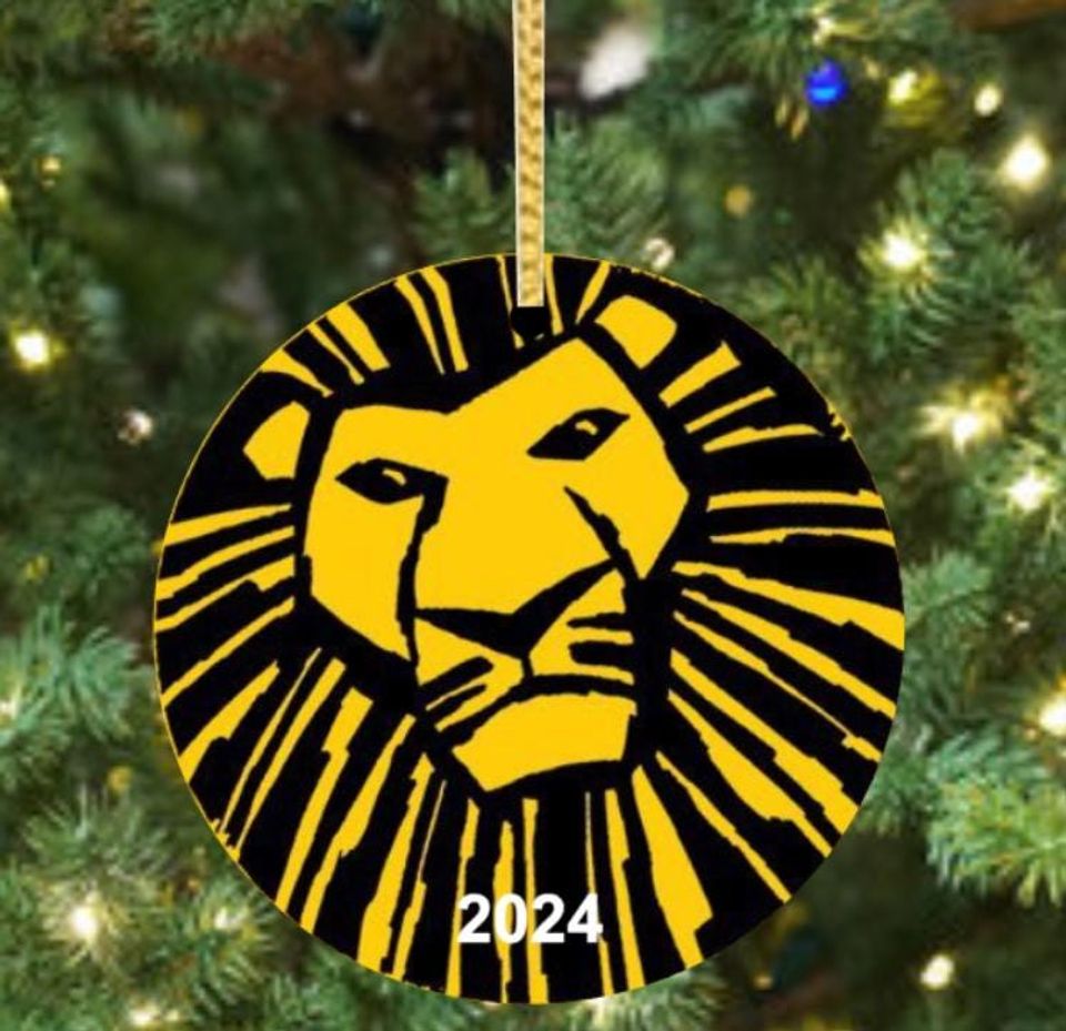 Lion King - Broadway Ceramic Christmas Ornament - Disney