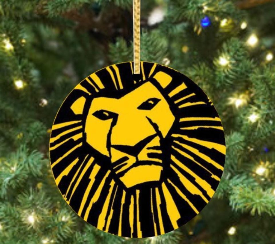 Lion King - Broadway Ceramic Christmas Ornament - Disney