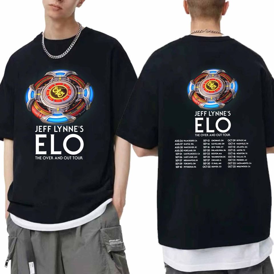 Jeff Lynne's ELO - The Over and Out Tour 2024 Shirt