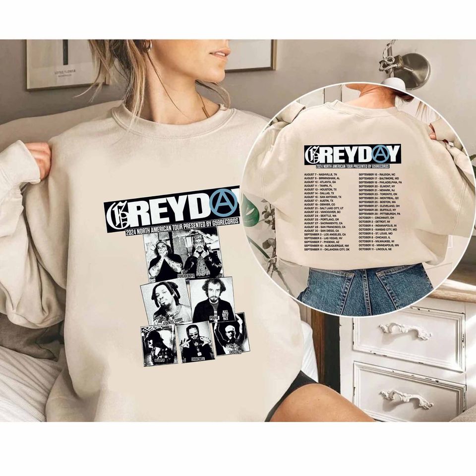 SUICIDEBOYS - Gray Day 2024 Tour Shirt