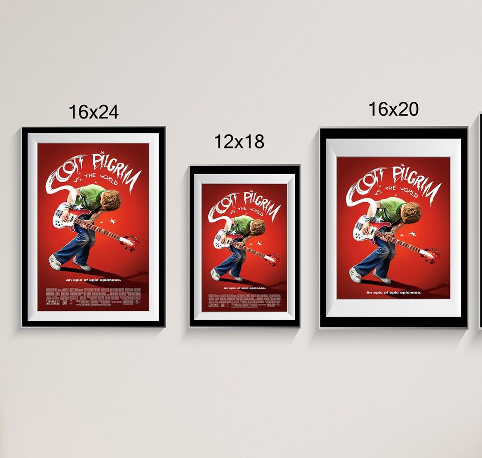 Scott Pilgrim vs. The World Movie Poster