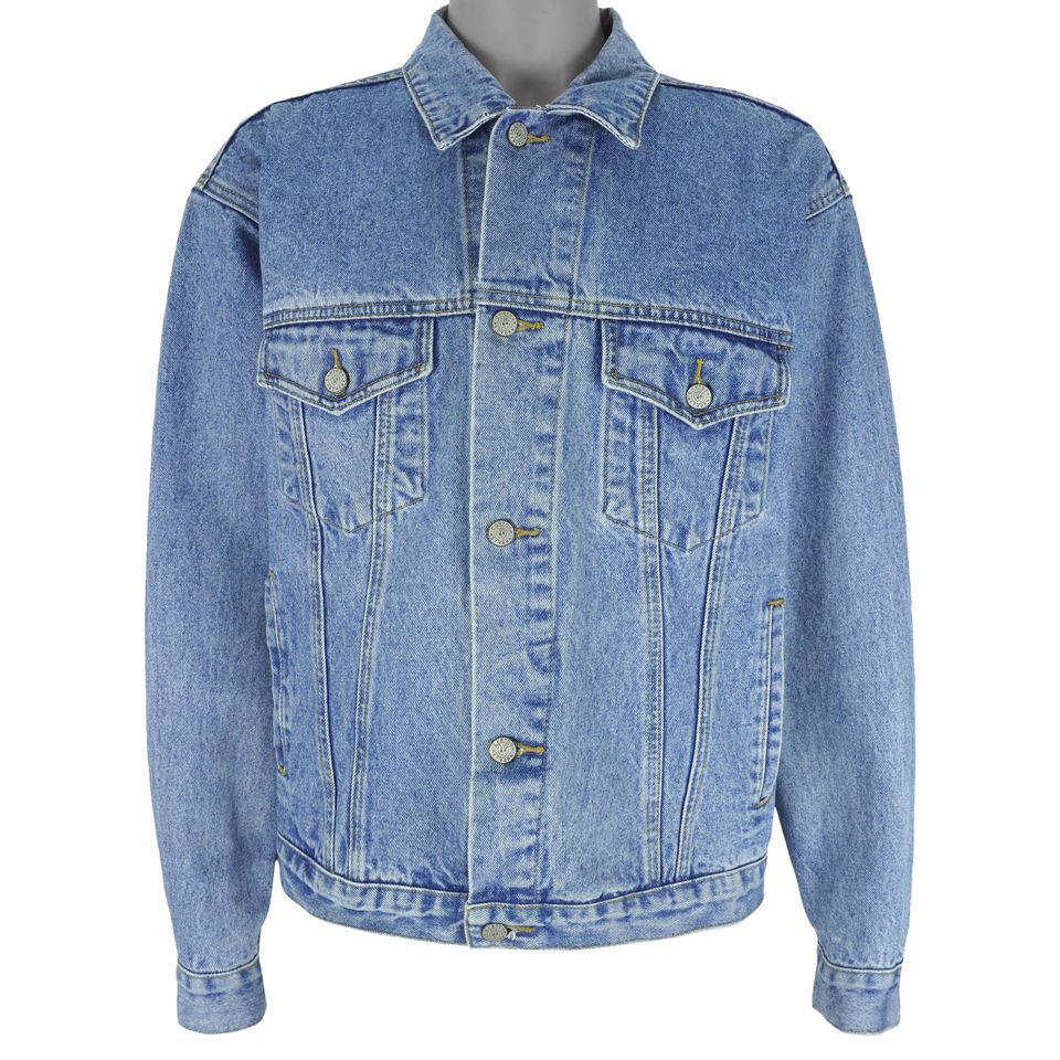 Vintage (Warner Bros.) - Hanna Barbera Denim Bomber Jacket 1990s Large