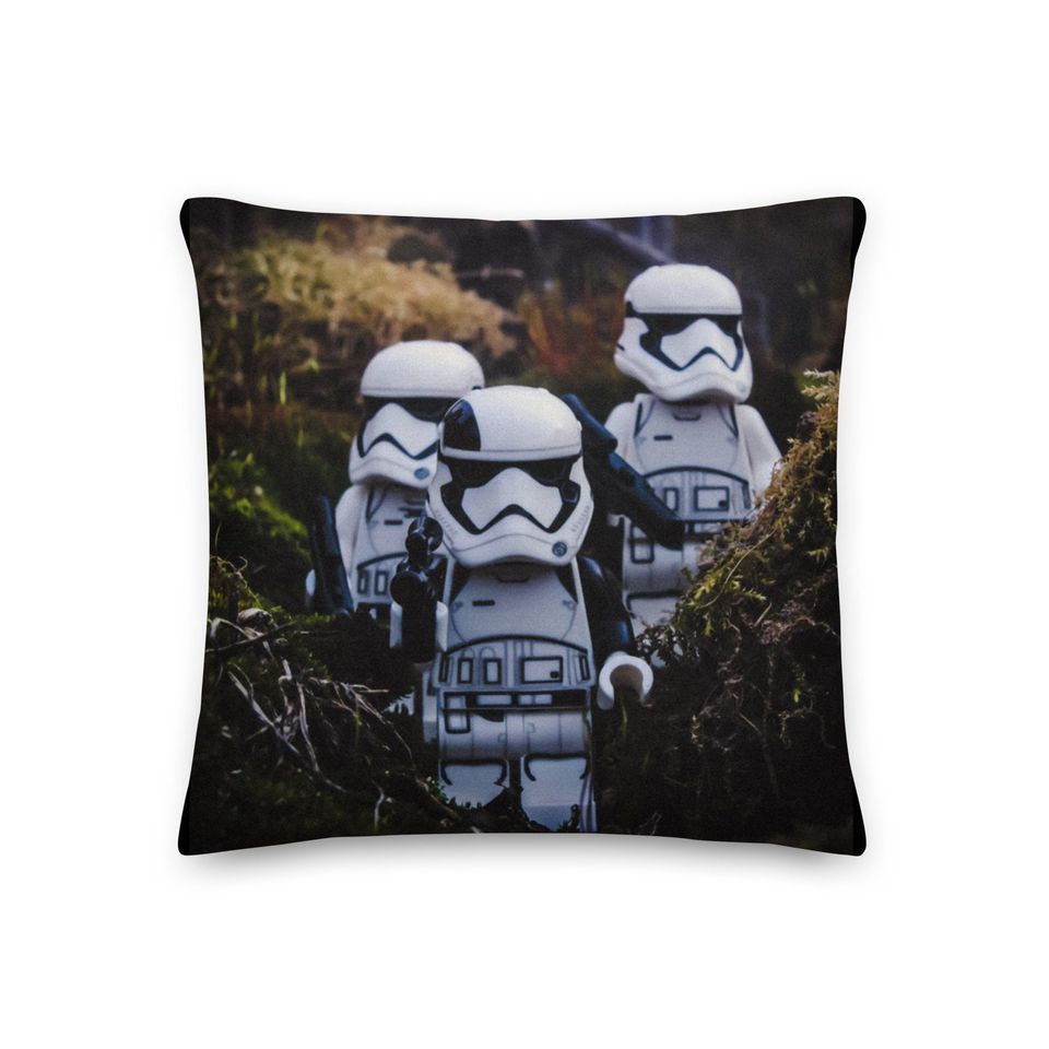 Lego stormtrooper Premium Pillow