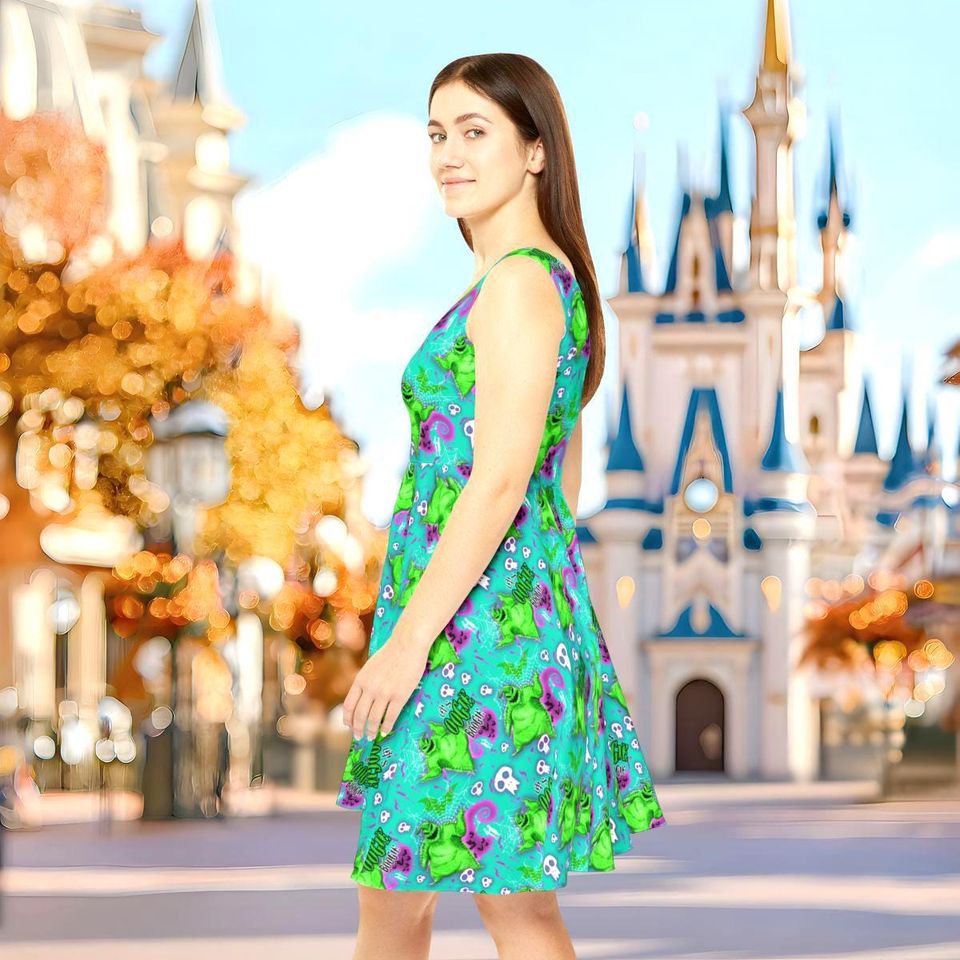 Oogie Boogie Women's Skater Dress
