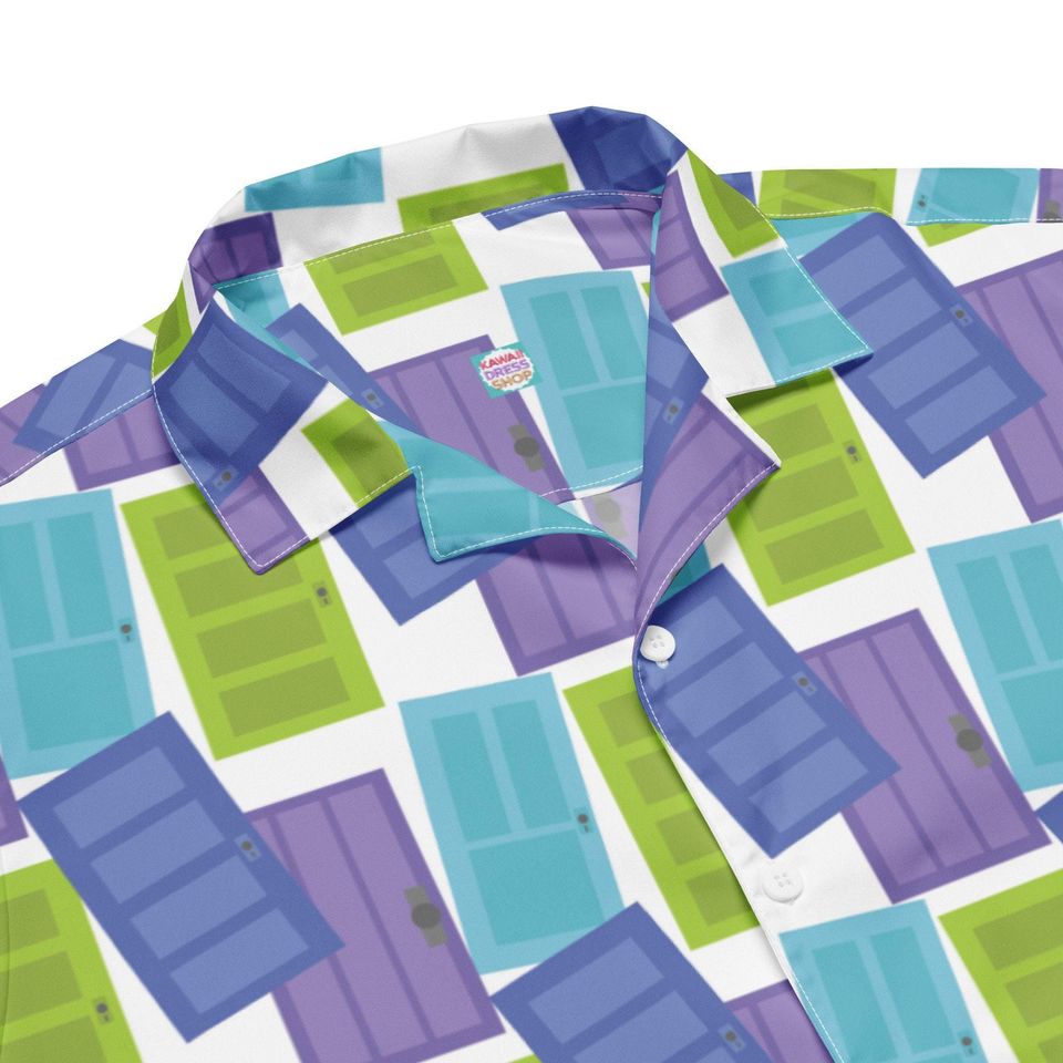 Monsters Inc Doors Hawaiian Shirt