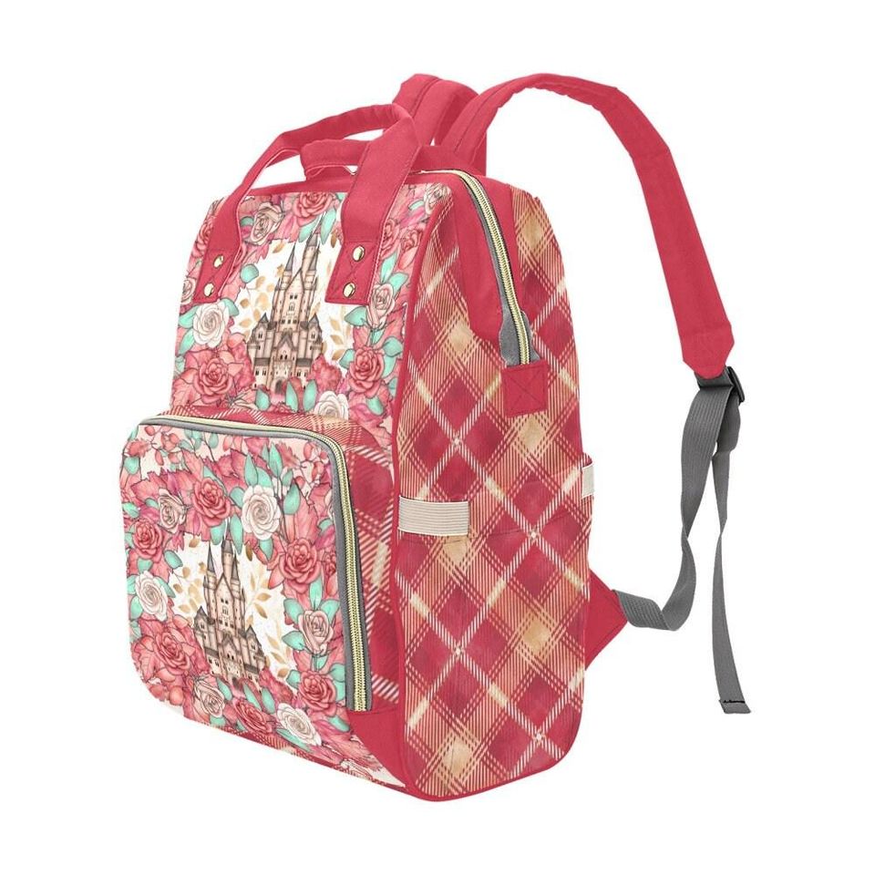Autumn Castle Diaper Backpack, Back to School Gift for Kids