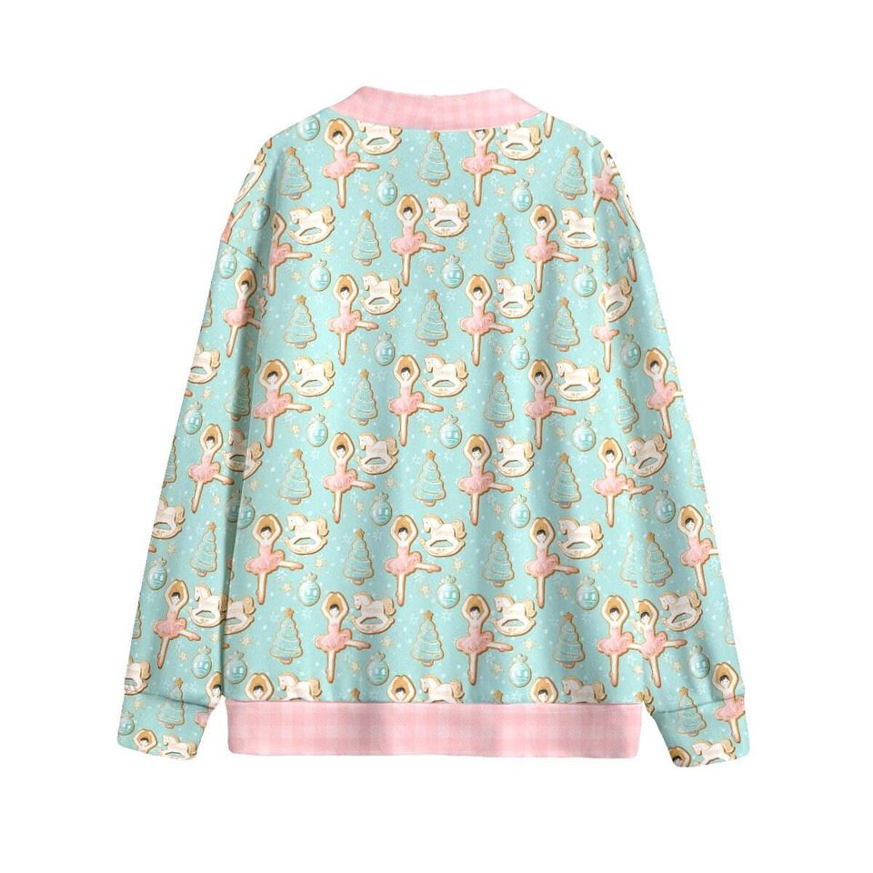 Nutcracker Gingerbread Cookies A Button Up Cardigan Jacket