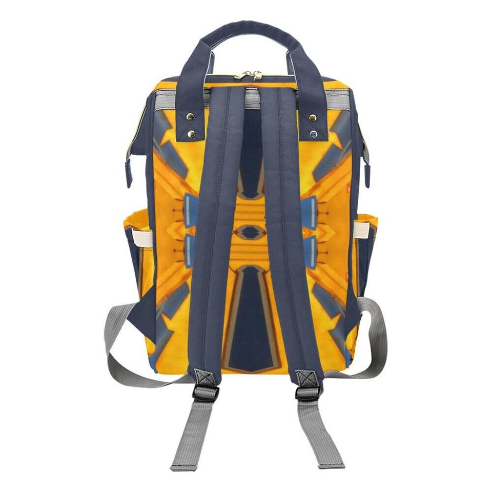 Cosmic Rewind Starblaster Diaper Backpack, Back to School Gift for Kids