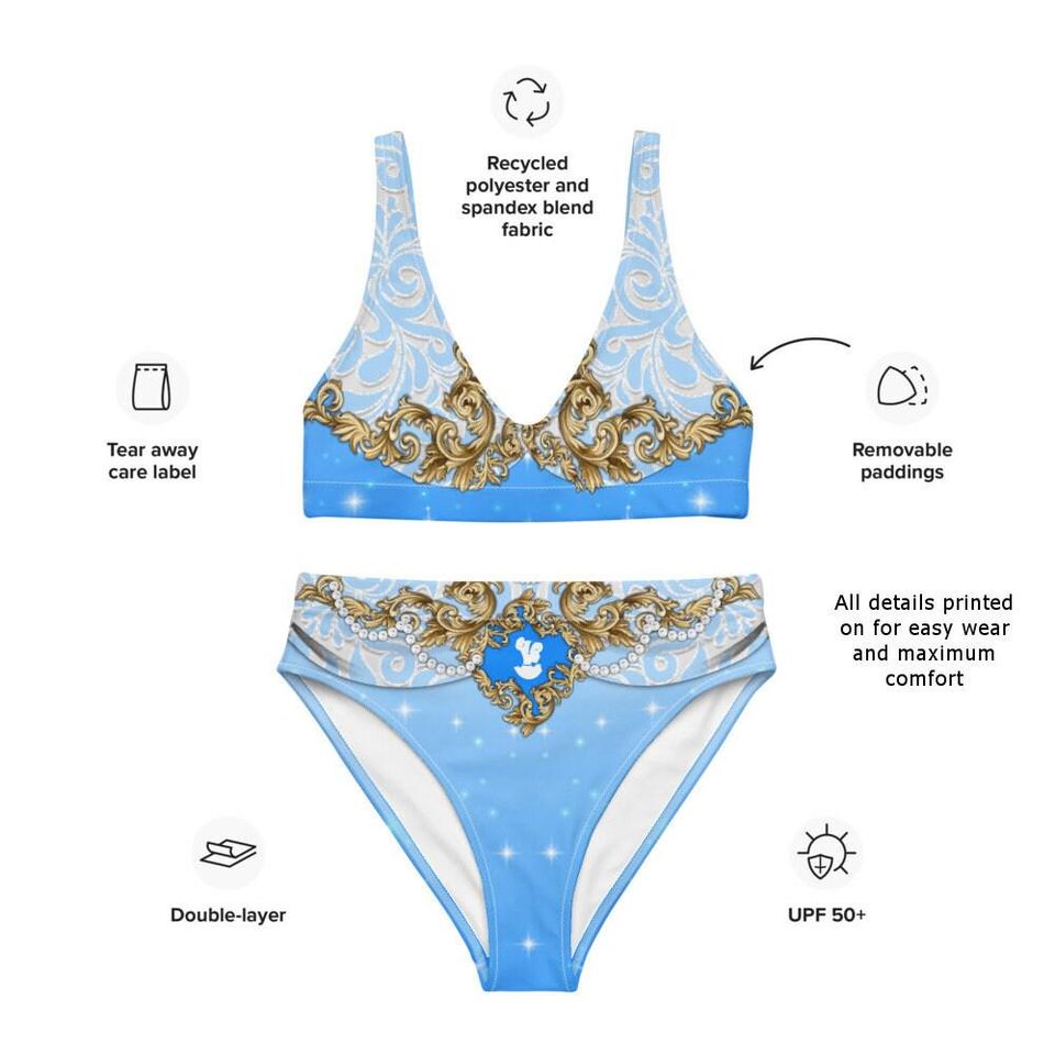 Cinde Ornate Two Piece Swimsuit