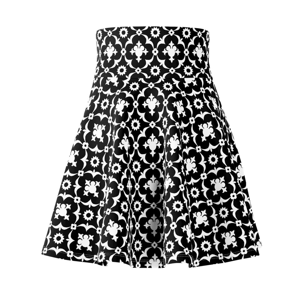 Moroccan Mickey Mouse Women's Skater Skirt