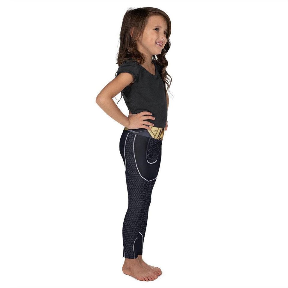 Black Widow Kids Leggings - Avengers Natasha Romanoff Activewear