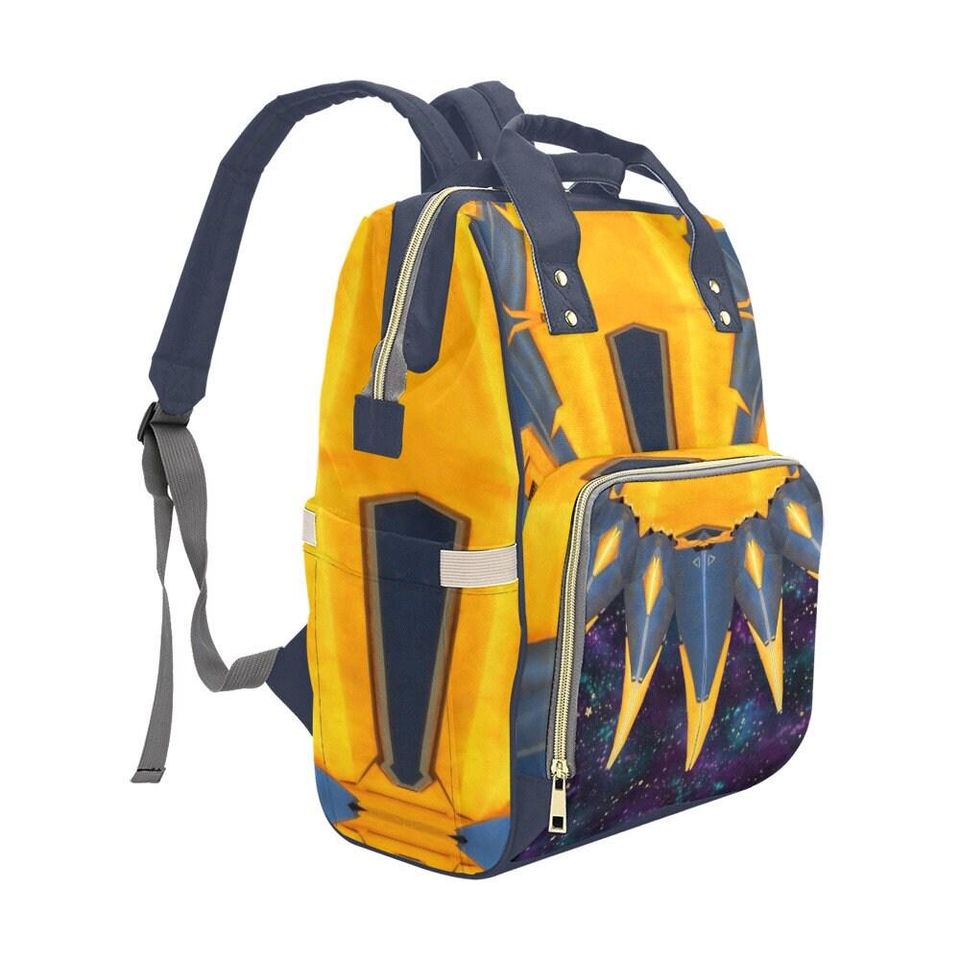 Cosmic Rewind Starblaster Diaper Backpack, Back to School Gift for Kids