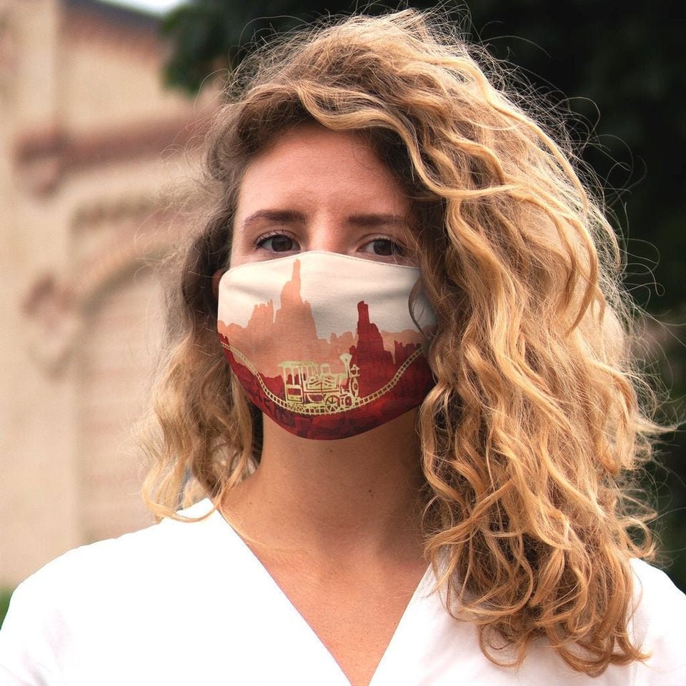 Thunder Mountain Disney Face Mask