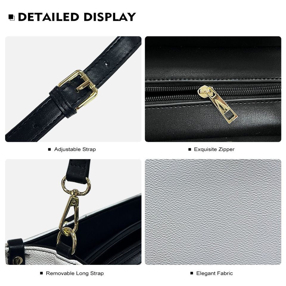 Charming Tree Frog Pattern Leather Handbag