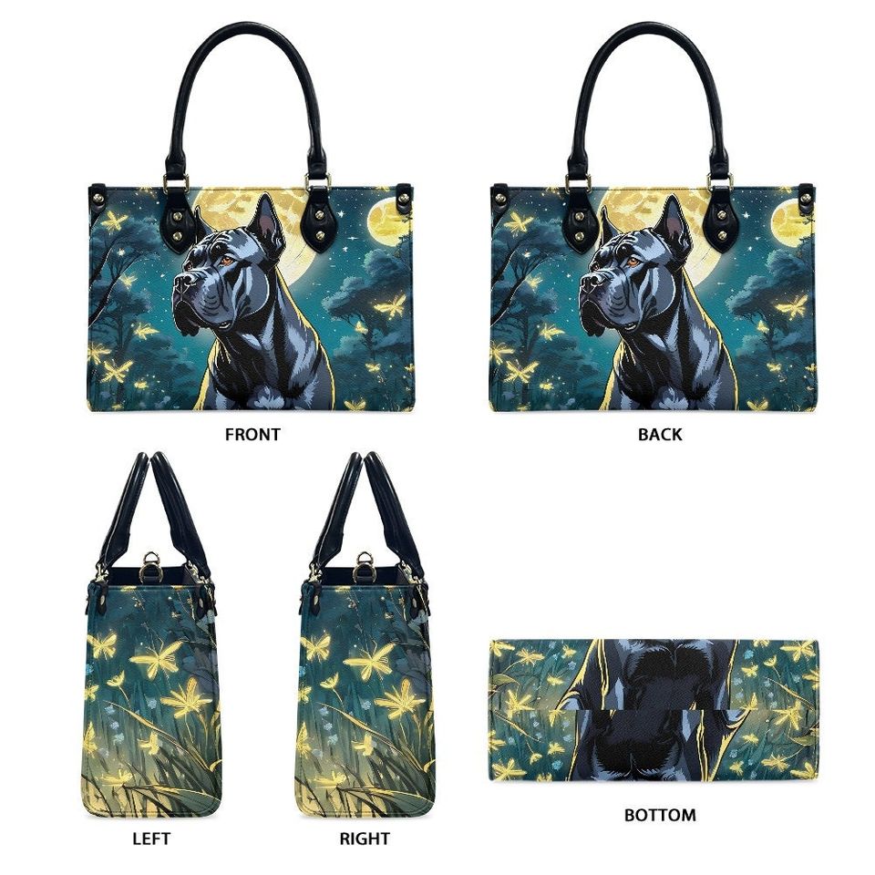 Cane Corso Leather Bags, Dog Lover Gift