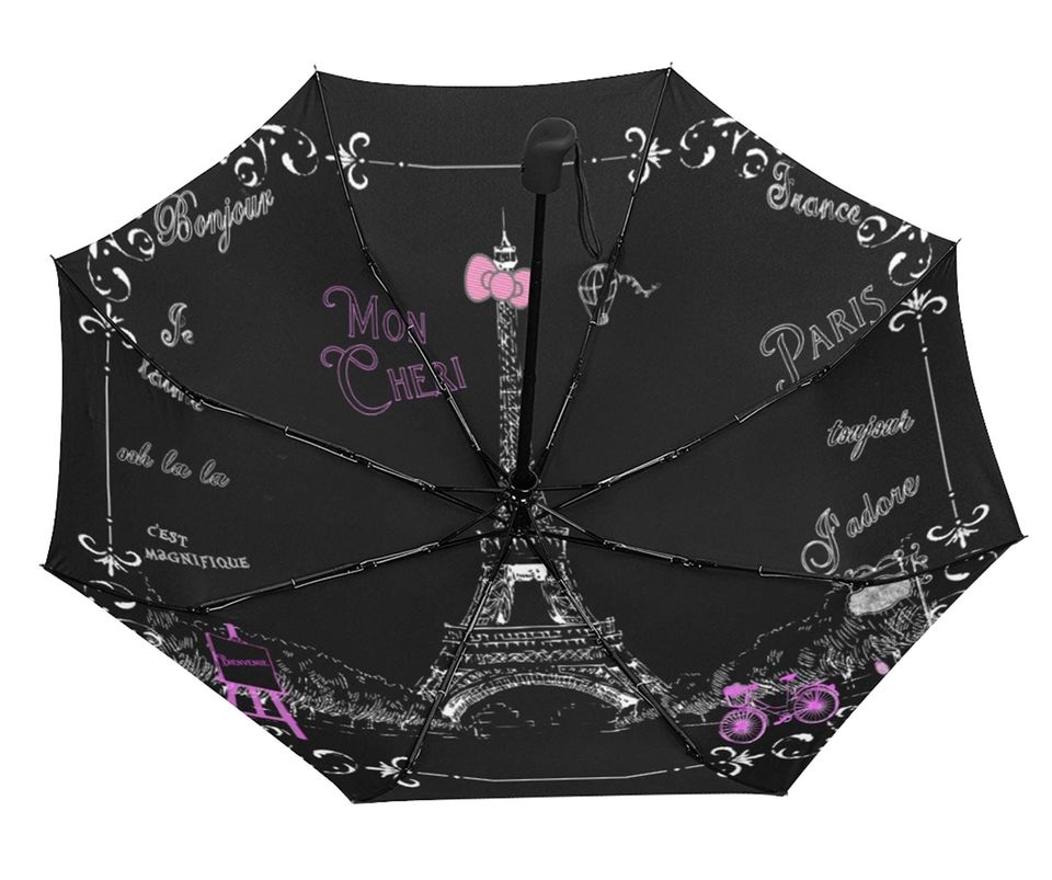 Paris Tower Umbrella, Paris Theme Umbrella, Gift for Her