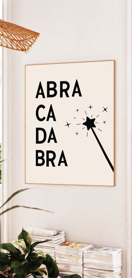 Halloween Wall Art Dorm Decor Minimalist Halloween Poster Quote Halloween Art