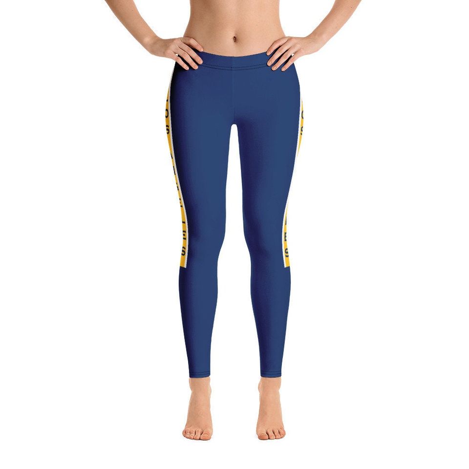 Los Angeles Chargers Colored Football Leggings