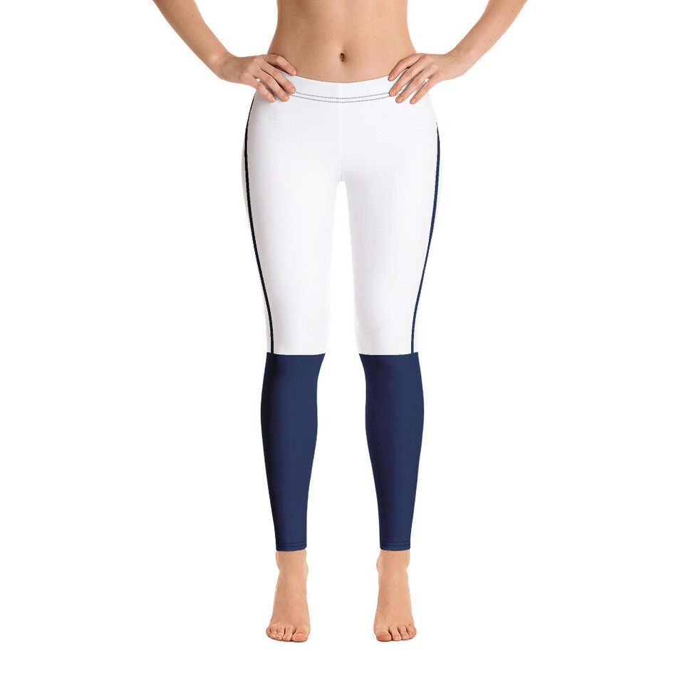 Dallas Cowboys Colored Football Leggings