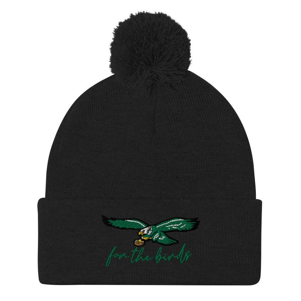 For The Birds | Pom Pom Beanie