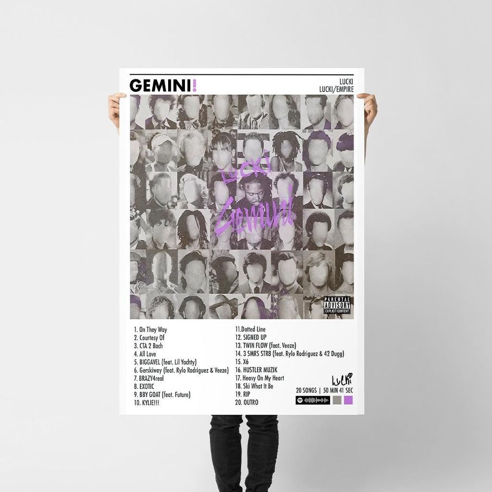 Lucki - Gemini! Album Poster