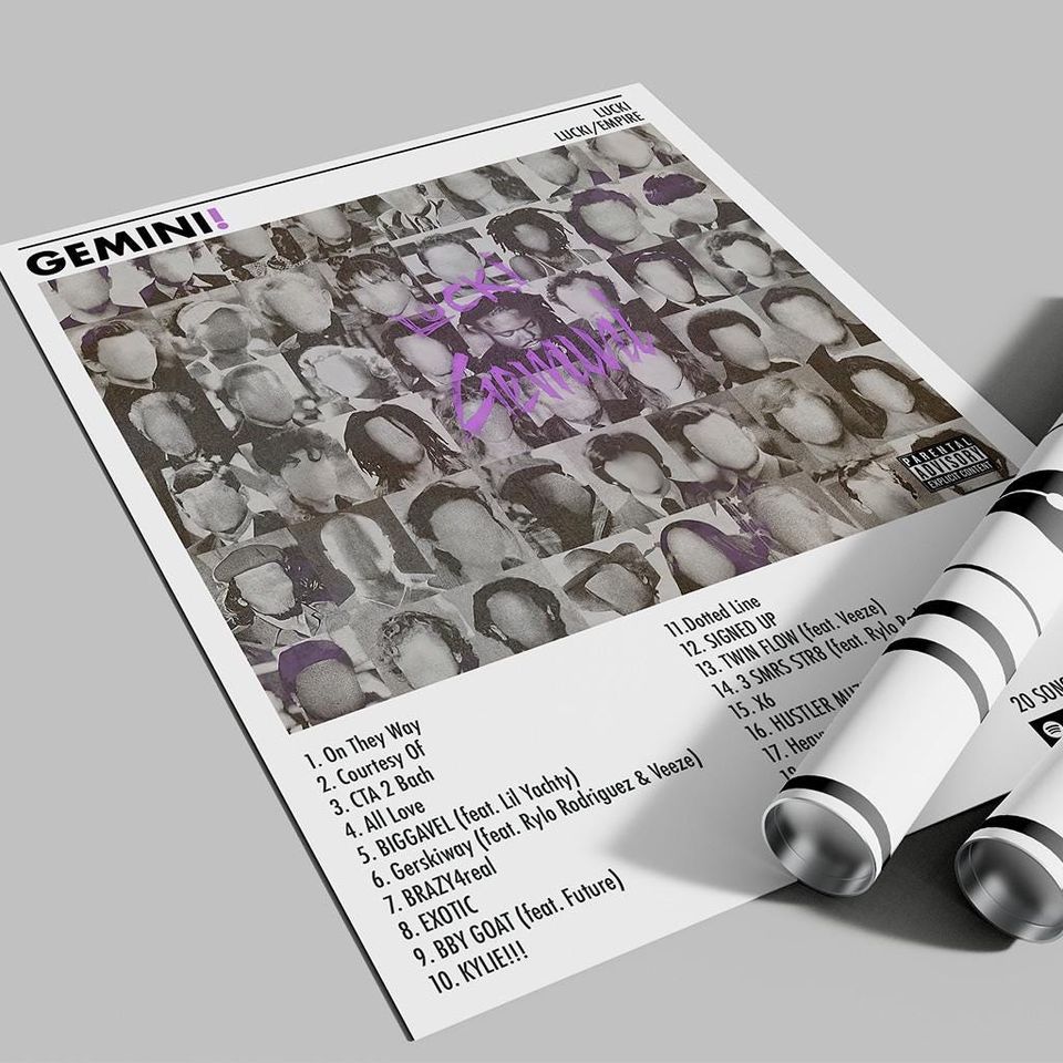 Lucki - Gemini! Album Poster