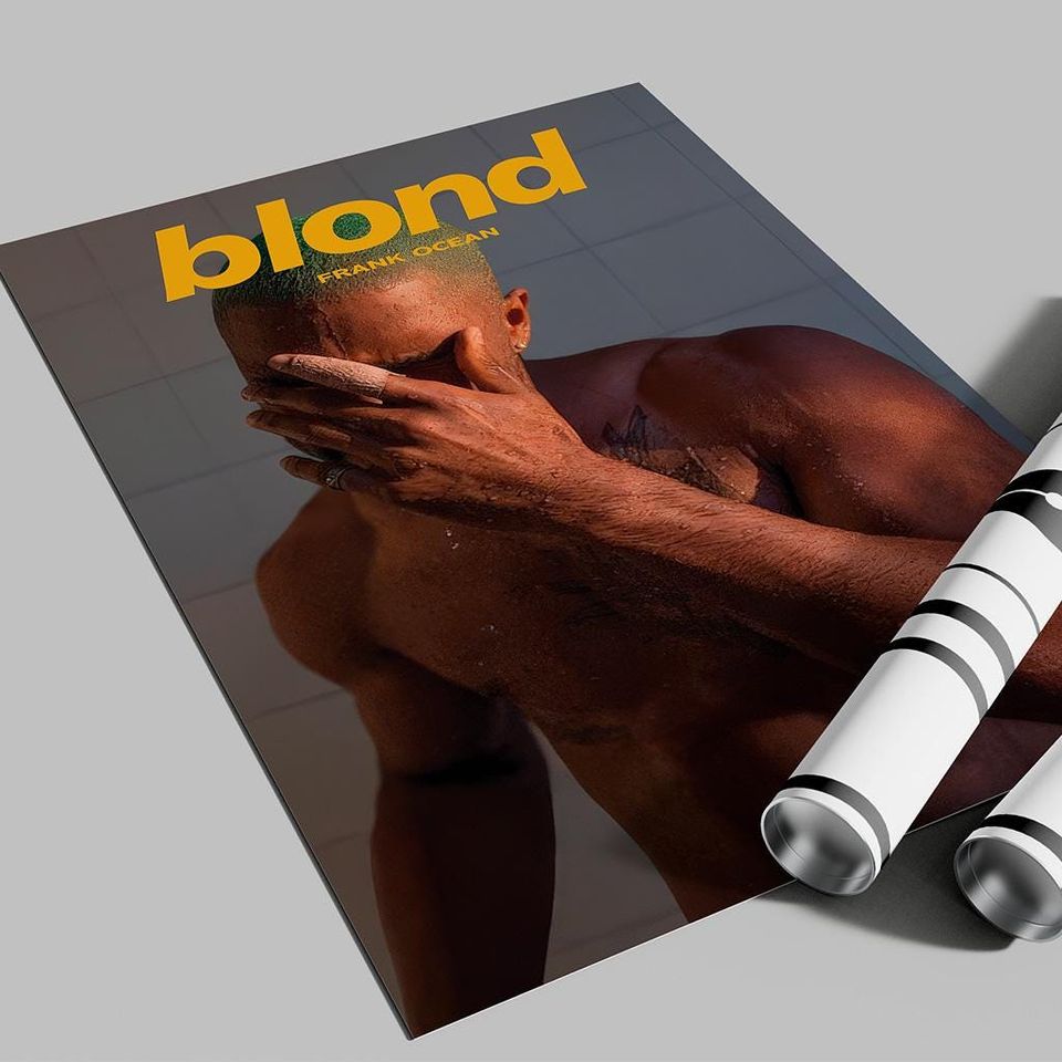Blond - Frank Ocean Album Cover Poster