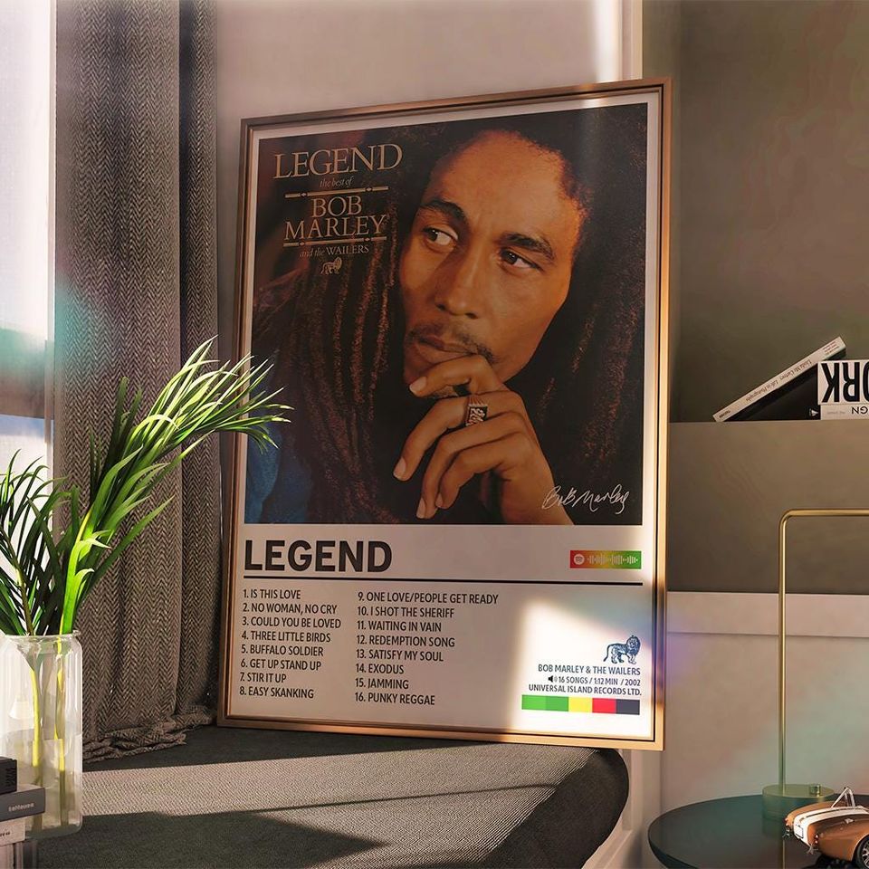 Bob Marley - Legend Album Poster