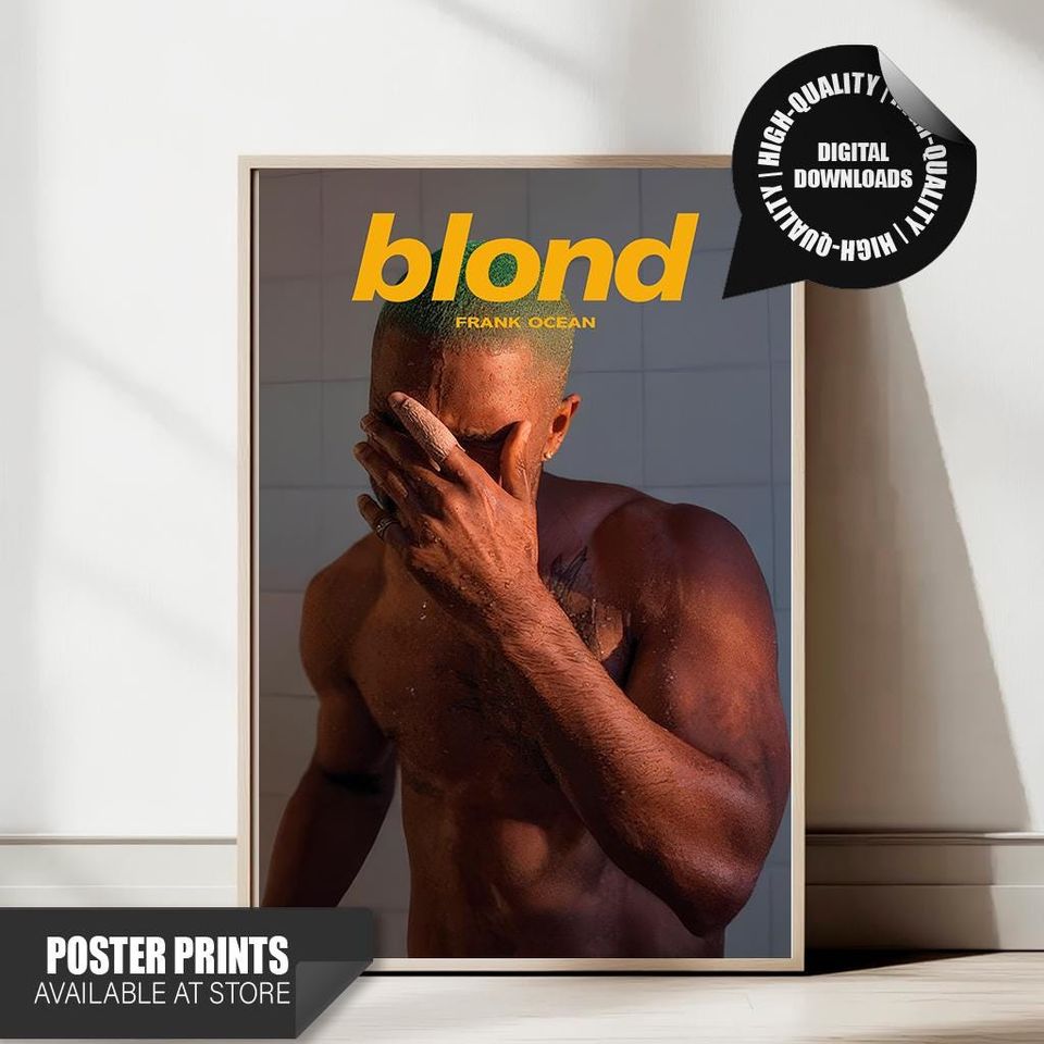 Blond - Frank Ocean Album Cover Poster