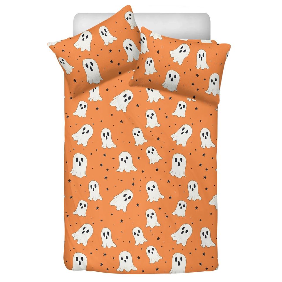 Boo Halloween Bedding set, Vintage Halloween Decoration