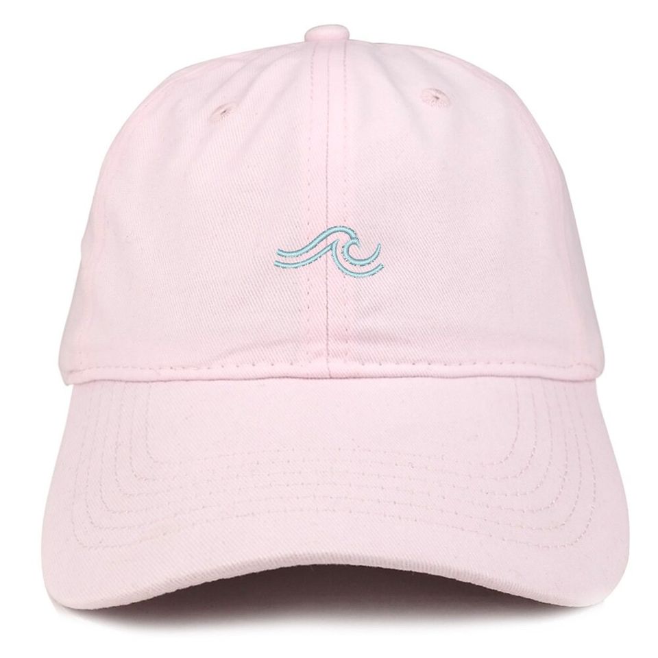 Stitchfy The Wave Embroidered 100% Cotton Adjustable Cap Dad Hat