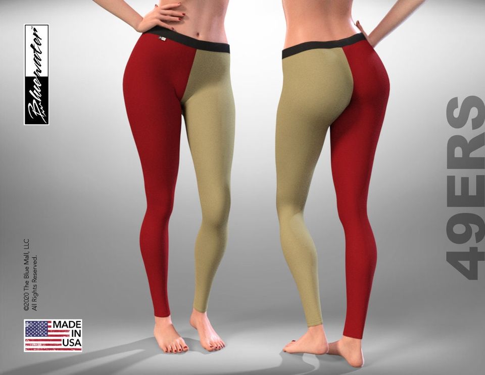 San Francisco 49ers Themed Leggings